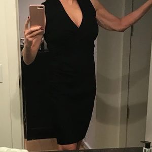 Hoss Intropia Little Black Dress - Low Cut